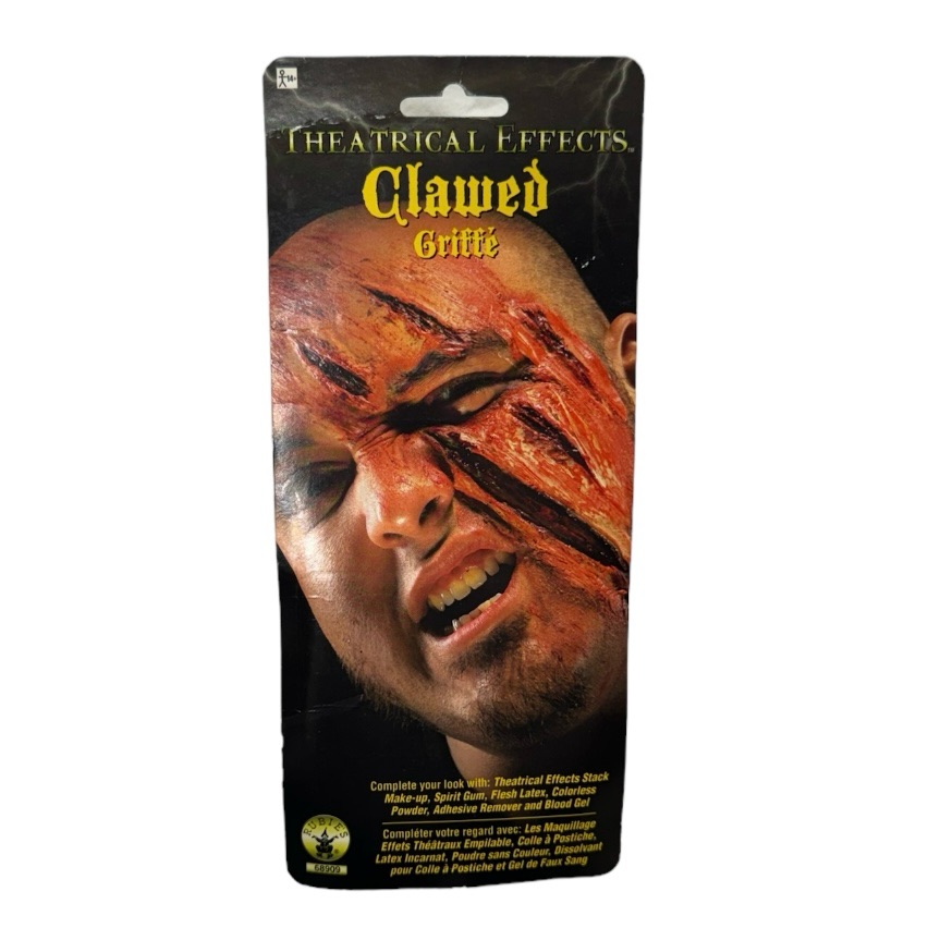 Rubies Theatrical Effects Clawed 3 Piece Latex Set For Costumes New In Package